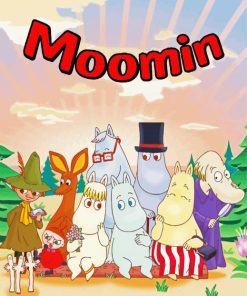 Moomin Characters paint by number