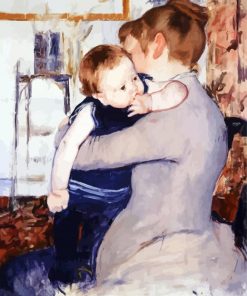 Mother And Child By Cassatt paint by number