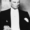 Mustafa Kemal Ataturk President Of Turkey paint by numbers