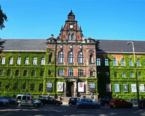 National Museum In Wroclaw paint by number