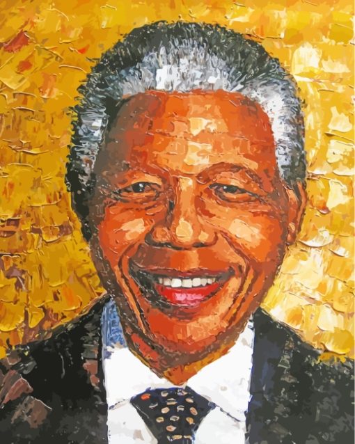 Nelson Mandela Art Paint by numbers