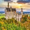 Neaschwanstein Castle In Bavaria Germany paint by numbers