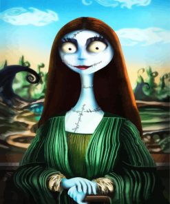 Nightmare Before Christmas Sally paint by number