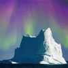 Northern Lights Iceberg paint by numbers