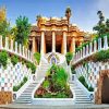 Park Guell Barcelona paint by numbers