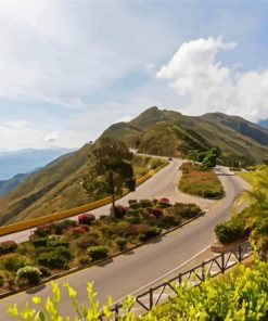 Parque National Chicamocha Columbia paint by numbers