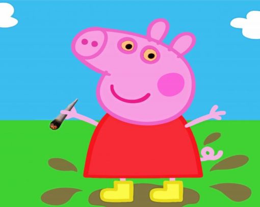 Peppa Pig paint by number