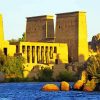 Philae Aswan Egypt paint by numbers