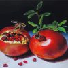 Pomegranate Fruit paint by numbers