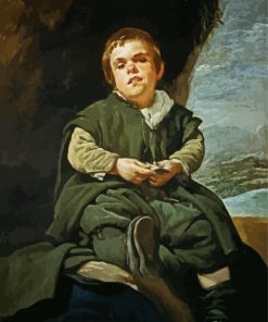 Portrait Of Francisco Lezcano Velazquez paint by number