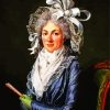 Portrait Of Madame De Genlis Guiard paint by number