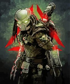 Predator Art paint by number