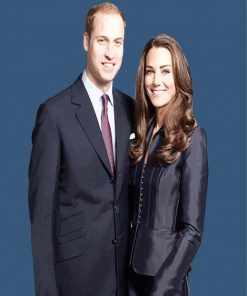 Prince William And Kate paint by number