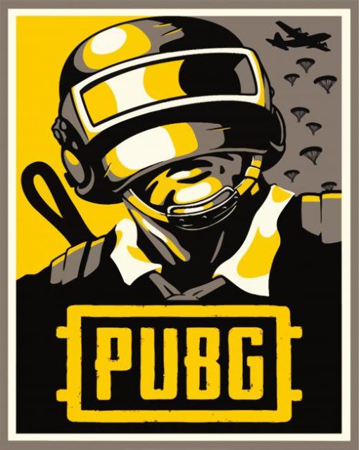 Pubg Poster paint by number