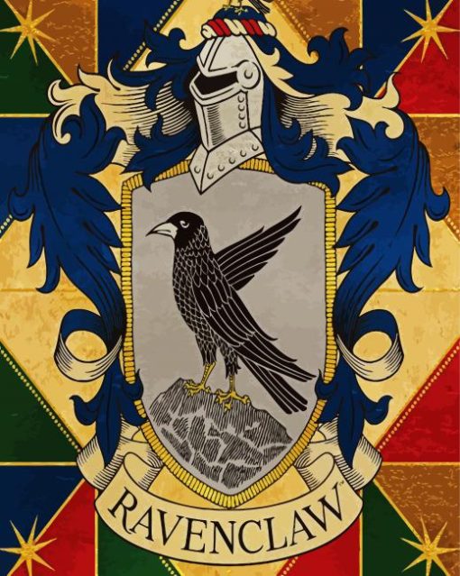 Ravenclaw Logo paint by number