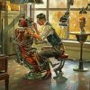 Robot Dentist paint by numbers