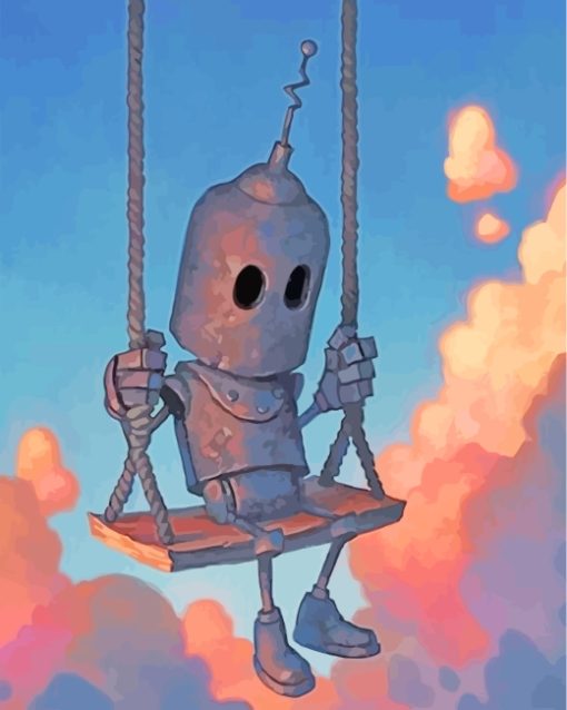 Robot In Swing paint by numbers