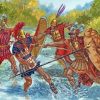 Roman Soldiers Art paint by numbers