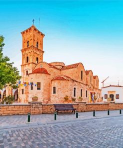 Saint Lazarus Church Larnaca paint by numbers