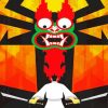 Samurai Jack Vs Aku paint by number