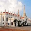 Santhome Cathedral Basilica India paint by numbers