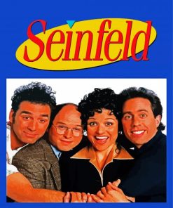 Seinfeld Poster paint by numbers