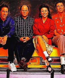 Seinfeld TV Serie paint by numbers