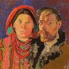 Self Portrait With Wife Wyspianski paint by numbers