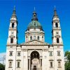 St Stephen's Basilica Budapest paint by number