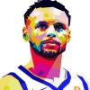 Stephen Curry Pop Art paint by number