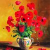 Stil Life Coquelicot Poppies paint by number