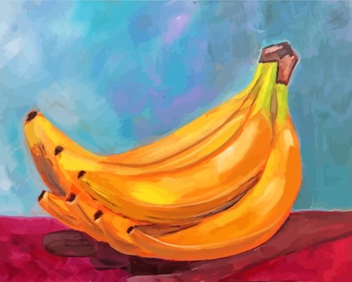 Still Life Bananas paint by numbers