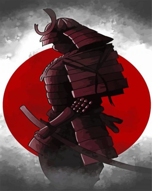 Samurais Art paint by numbers