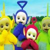 Teletubbies Characters paint by numbers