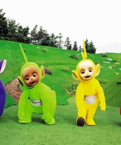 Teletubbies paint by numbers