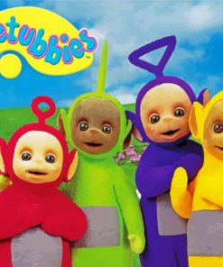 Teletubbies Show paint by number