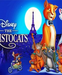 The Aristocats Poster paint by number