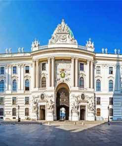 The Hofburg Wien paint by number