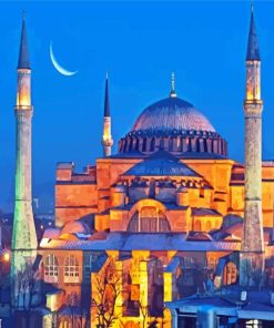 Turkey Hagia Sophia paint by number