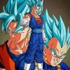 Vegito Anime Dragon Ball paint by numbers