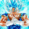 Vegito Anime Dragon Ball paint by numbers