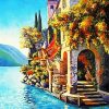 Villa Balbianello Art paint by number