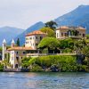 Villa Del Balbianello Como paint by numbers