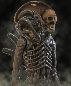 Xenomorph paint by numbers