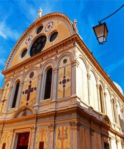 Church of Santa Maria Dei Miracoli paint by numbers