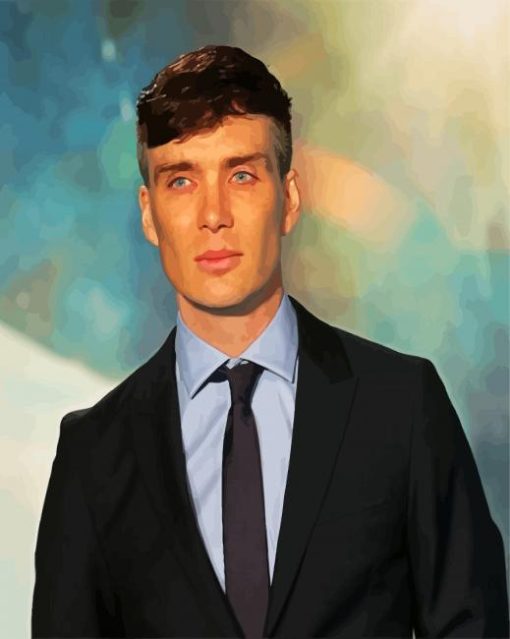 Aesthetic Cillian Murphy paint by number