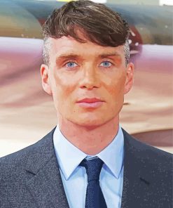 Aesthetic Cillian Murphy paint by number