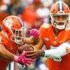 Aesthetic Clemson Tigers Football paint by number