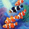 Aesthetic Clownfish paint by number