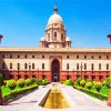 Aesthetic Rashtrapati Bhavan Delhi paint by numbers